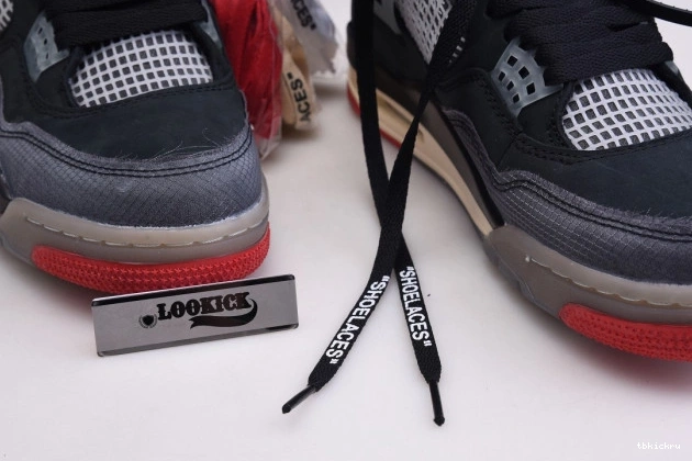 Reps TBK Retro CV9388-001 4 Jordan x White Off Bred Air 0731
